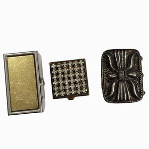 Vintage Pill Box Lot Bundle